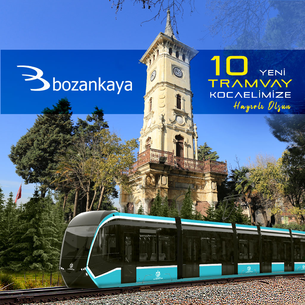 Bozankaya Signed The Agreement to Supply 10 Tramways to Kocaeli Metropolitan Municipality